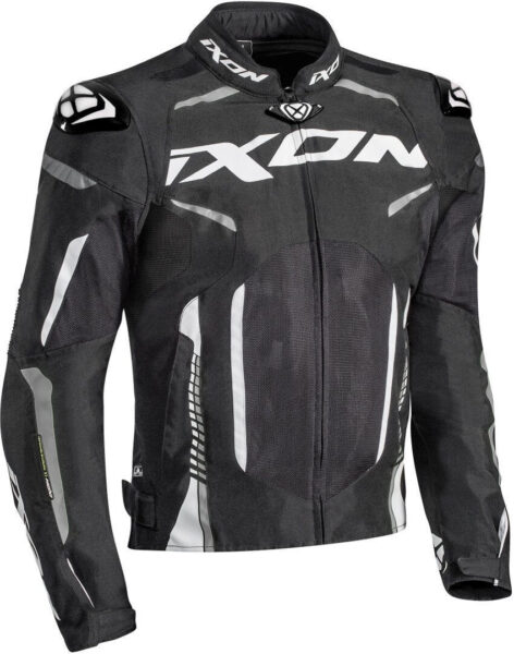 IXON GYRE TEXT JACKETS - BLACK WHITE