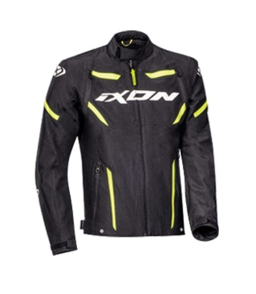 IXON Striker Riding Jacket - Black White Yellow