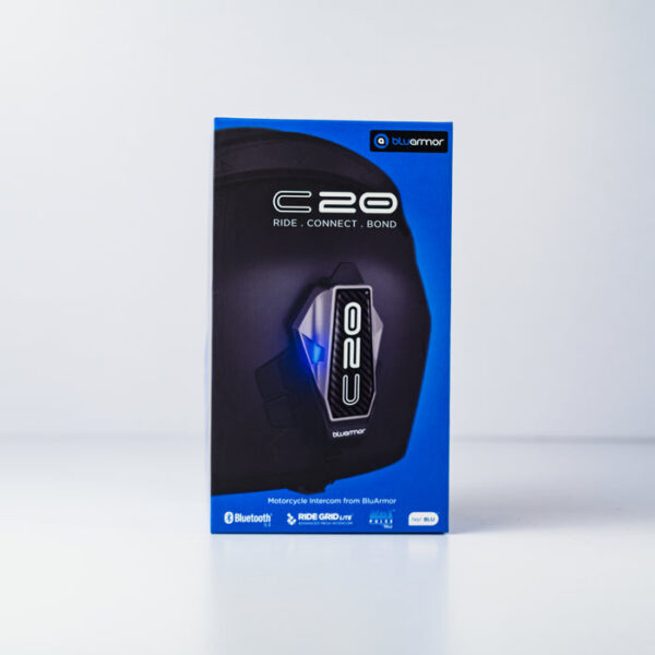 The BluArmor C20 2026 Motorcycle Intercom
